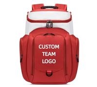 Customized Large Capacity Basketball Backpack with Logo Children's Outdoor Sports Football Bag Personalized Multifunction Backpack Color1,15 inches