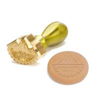 Customized Letter Stamps Personalized Soap and Pottery Stamp with Logo Text Clay for Pottery Making Signature Stamp(2.5"x2.5")