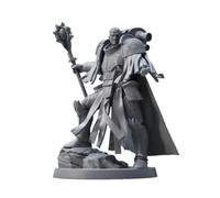 Customized Lorgar Aurelian Primarch of the Word Bearers personalized from W40k chaos spacemarines 3D resin miniature official scale