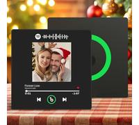 Customized Music Fridge Magnets Perfect For Couples Moms Lovers With Photos Songs And Album Covers Arch Decal Wall Peel Stick (OTHER1, 11x11cm)