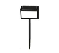Customized Personalized Solar House Numbers, 3-in-1 LED Illuminated Address Plaque,IP65 Waterproof,Freestanding Installation"," for Courtyards, Streets