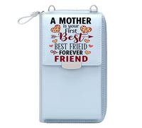 Customized Phone Bags for Women Heart Decorations Arrow Accents Best Friends PU Leather Phone Bags Perfect for Outfits