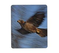 Customized Photo of the Red Kite Bird Mouse Pad - Unique Design for Gaming & Office, Full-Color Print, Non-Slip Rubber Base, Perfect for Laptop & Computer Desks