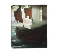 Customized Pirate ship under the sunshine Mouse Pad - Unique Design for Gaming & Office, Full-Color Print, Non-Slip Rubber Base, Perfect for Laptop & Computer Desks