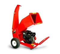 Customized Portable Chipper 100mm Branch Chipper Household Petrol Wood Shredder Cutting Capacity Crusher Farm Mulcher C