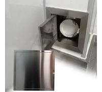 Customized Recessed Access Panel for Plumbing & Drywall Push-to-Open Inspection Door for Floor Hatch Valves Fuse Box Cover Water Pipes & Electrical Wires (20x20in)