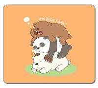 Customized Rectangle Non-Slip Rubber Large Mousepad We Bare Bears Water Resistent Gaming Mouse Pad Large Mousepad Gaming Pad Large Mouse Pads