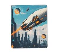 Customized Science fiction illustration Mouse Pad - Unique Design for Gaming & Office, Full-Color Print, Non-Slip Rubber Base, Perfect for Laptop & Computer Desks