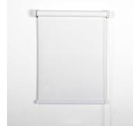 Customized Size Roller Blind for bedroom Living Room, Thermal Insulated Window Roller Blind Plain Roller Shades, Easy Fit Window Curtain (White)