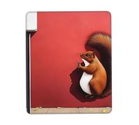 Customized Squirrels under the Red City Wall Mouse Pad - Unique Design for Gaming & Office, Full-Color Print, Non-Slip Rubber Base, Perfect for Laptop & Computer Desks