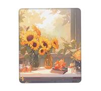 Customized Sunflower Sill Mouse Pad - Unique Design for Gaming & Office, Full-Color Print, Non-Slip Rubber Base, Perfect for Laptop & Computer Desks