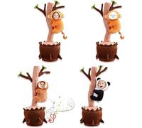 Customized Sunflower with Face,Fun Personalized Imitation Singing and Dancing Cartoon Sunflower Ornaments with Voice Recording,Suitable for Birthdays,Parties Customized Gifts (Custom Koala)