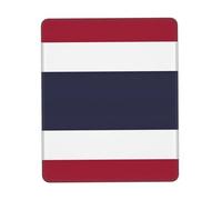 Customized Thailand Flag Mouse Pad - Unique Design for Gaming & Office, Full-Color Print, Non-Slip Rubber Base, Perfect for Laptop & Computer Desks
