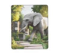 Customized The Elephant in Utopia Mouse Pad - Unique Design for Gaming & Office, Full-Color Print, Non-Slip Rubber Base, Perfect for Laptop & Computer Desks