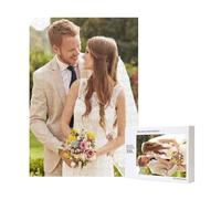 Customized Wooden Jigsaw Puzzles from Photos, Personalized Photo Puzzle 300 500 1000 Pieces for Adults, Custom Picture Puzzle for Family Game Night, Graduation, Mothers Day (Vertical, 300 Piece)