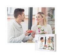 Customized Wooden Jigsaw Puzzles from Photos, Personalized Photo Puzzle 300 500 1000 Pieces for Adults, Custom Picture Puzzle for Family Game Night, Graduation, Mothers Day (Horizontal, 500 Piece)