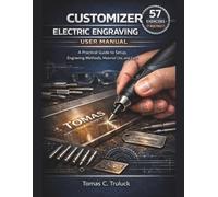 CUSTOMIZER ELECTRIC ENGRAVING PEN USER MANUAL: A Practical Guide to Setup, Engraving Methods, Material Use, and Care.