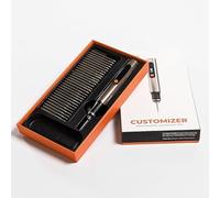 Customizer Engraving Pen - Engraving Tool,Premium Cordless & Portable Engraver for Artists, Crafters & DIYers - Engrave 50+ Surfaces Like Metal, Wood & Glass -, Includes 30 Premium Bits