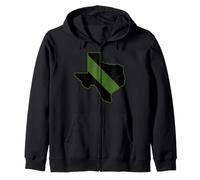 Customs Border Patrol Texas Park Ranger CBP Game Warden Zip Hoodie