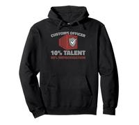 Customs Inspection - Immigration Control Customs Officer Pullover Hoodie