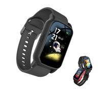 customty Elderly Fall Detection Smart Watch for Seniors with GPS Tracker, Auto Call Sos, Heart Rate Monitor, Waterproof Emergency Watch for Men & Women, Dementia & Alzheimer’s (Black)