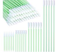 CustomyLife 140PCS Foam Cleaning Swabs, 4 Types Microfiber Knitted Polyester Swab Head Tips for Lab, Electronics, Printer, Gun, Camera, Optical Lens, Cleanroom, Watch, Arts, Crafts, Car Detailing