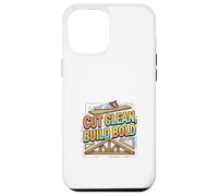 Cut Clean Build Bold Builder Mindset Design Case for iPhone 12 Pro Max