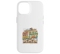 Cut Clean Build Bold Builder Mindset Design Case for iPhone 14