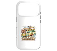 Cut Clean Build Bold Builder Mindset Design Case for iPhone 17 Pro