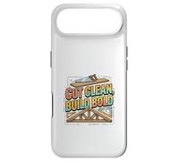 Cut Clean Build Bold Builder Mindset Design Case for iPhone Air