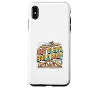 Cut Clean Build Bold Builder Mindset Design Case for iPhone XS Max
