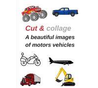 Cut & collage:a beautiful images of motors vehicles