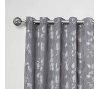 Cut Glass - Extendable Curtain Pole with Pair of End Finials in Chrome - 1.2 - 2.1m - Emma Barclay | TJ Hughes