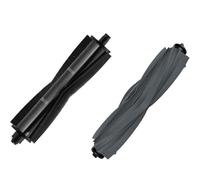 Cut-Hair Roller Brush and Rubber Main Brush Replacement for Dreame L10s L20 L30 X30 X40 Ultra Pro Series Robotic arm Vacuum, Cutting Hair Anti-Tangle Brush Roller Accessories Part