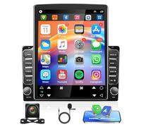 (Cut Line Version) 9.7-inch Dual Ingot Universal Car Navigation Little King Kong - with Carplay, 4-Light Camera, 2+32GB