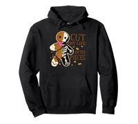 Cut My Life Into Pieces Gingerbread Christmas Elder Emo Pullover Hoodie