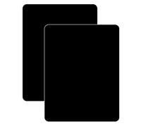 Cut N' Funnel Black Flexible Plastic Cutting Board Mat 2 Pack, 15" x 11.5", Made in the USA, Easily Funnels Foods, Knife Friendly, Easily Wipes Clean
