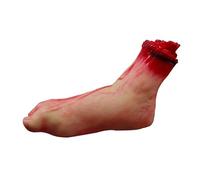 Cut Off Arm Halloween Prop Set Severed Foot Horror Bloody Fake Tool Broken Foot Prank Trick Halloween Party Props