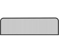 Cut off,Dining Room Glass Partition Dividers For Dining Areas, Semi-privacy Screen Panel Countertop Partition For Workspace Restaurant Dining Room Divider Striped Glass