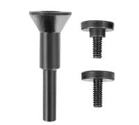 Cut-Off Wheel Arbor - Grinder Mandrel Set, Rotary Shaft Adapter | 3PCS Tool Accessory for Polishing Wheels, Cutting Attachment Bit Holder for Carving Grinding Engraving Woodworking Repairs