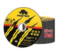Cut Off Wheels 4-1/2",25-Pack Metal Cutting Wheel,Thin 4.5” Metal & Stainless Steel Fast Cutting Discs for Angle Grinder - 7/8" Arbor Hole