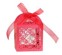 Cut Out For Cross Wedding Candy Box Pearl Paper Chocolate Box Wedding Decoration Chocolate Boxes For Gift Giving
