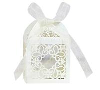 Cut Out For Cross Wedding Candy Box Pearl Paper Chocolate Box Wedding Decoration Chocolate Boxes For Gift Giving