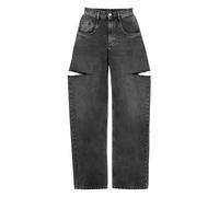MAISON MARGIELA Jeans Woman color Black - Size: 42 - female
