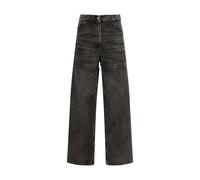 Cut-Out Jeans - female - The Attico - Wide Jeans - Gray - W26 - Jeans W26