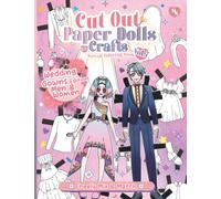 Cut out Paper Dolls and Crafts Kawaii Coloring Book: Wedding Gowns Edition Men and Women dolls [Vol.7]: Freely Mix and Match: Fashion Paper Dolls: ... Out Paper Dolls and Crafts Kawaii The Series)