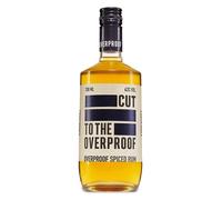 CUT OVERPROOF SPICED RUM | Premium Aged Caribbean Rum with All Natural Spices | Intense Spiced Flavour with Vanilla Notes | Smooth | 63% ABV | Vegan & Gluten Free | 70cl