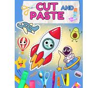 Cut & Paste Activity Book: Combine Puzzles. Number Puzzles, Match the Picture, Sort the Picture: Preschool, Kindergarten | Cut and Glue | Scissor Cutting | Scissor Skills | Ages 3-5