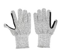 Cut Resistant Gloves HPPE Silica Gel Level 5 13 Stitches Heather Grey Hand Protection for Glass Mechanical Electronics and Automobiles