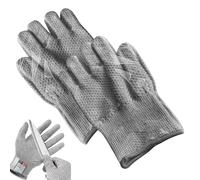 Cut Resistant Gloves - Multipurpose Anti Cutting Gloves with Anti-Scratch finger | Non-Slip Cut Proof Gloves | Wood Whittling Gloves for Hand Protection During Wood Carving and Kitchen Use